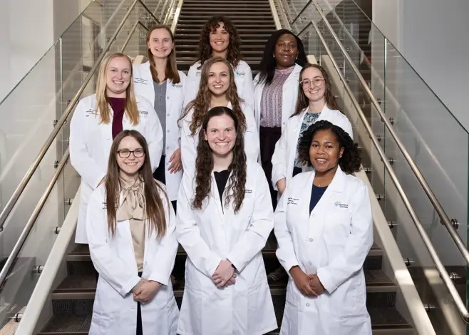 team photo of the 2024 pharmacy residents