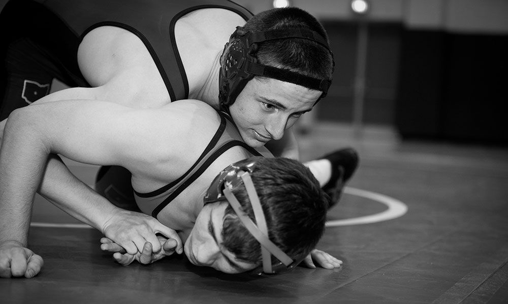 Black Vs White Wrestling