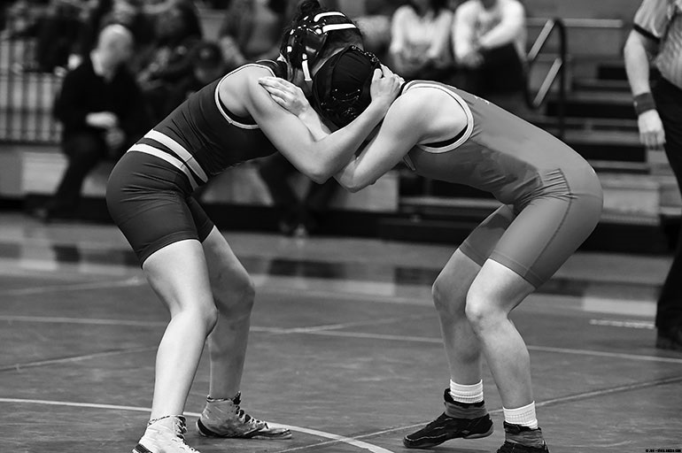 Black Vs White Wrestling