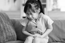 sick young girl