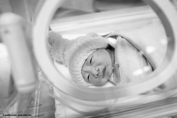 newborn in the NICU