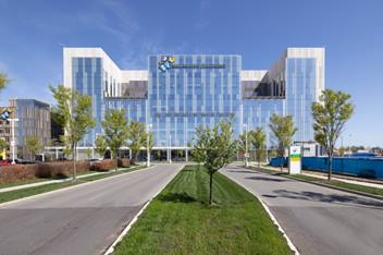 Exterior image of the Big Lots Behavioral Health Pavilion