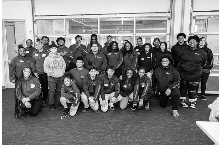 Group photo of teen ambassadors