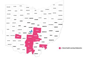 Map of South East Ohio