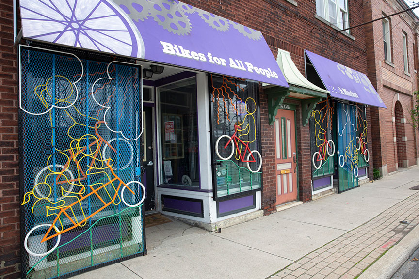 Bikes for All People Exterior