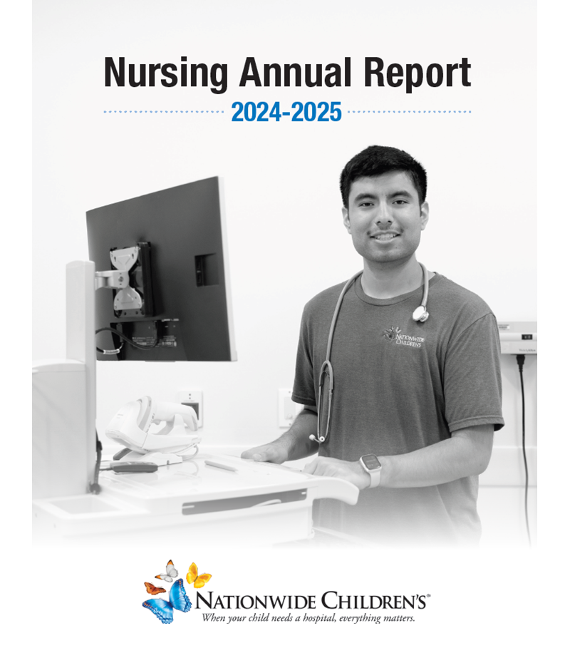 Nursing Annual Report Cover