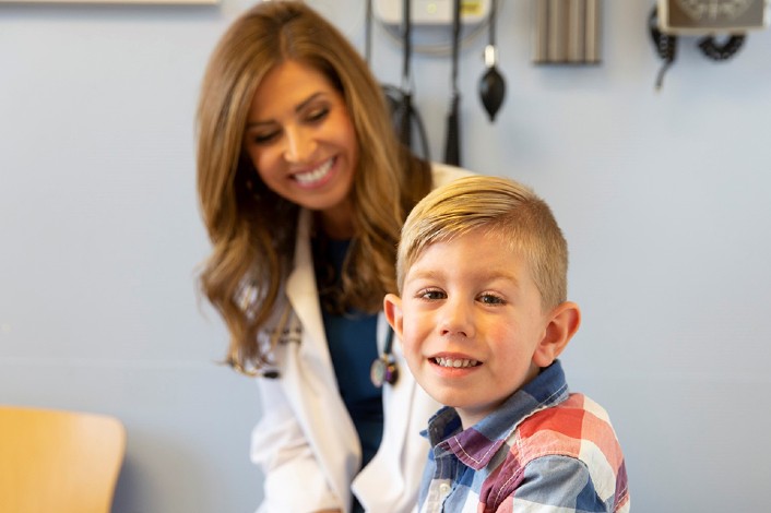 Prader Willi Syndrome Patient and Doctor