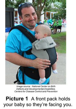Cuddle your baby.