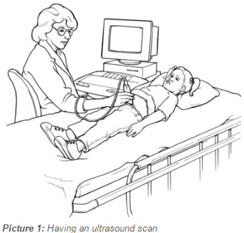 child having an ultrasound