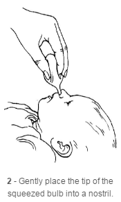 saline bulb syringe baby