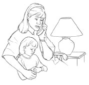 parent calling 911