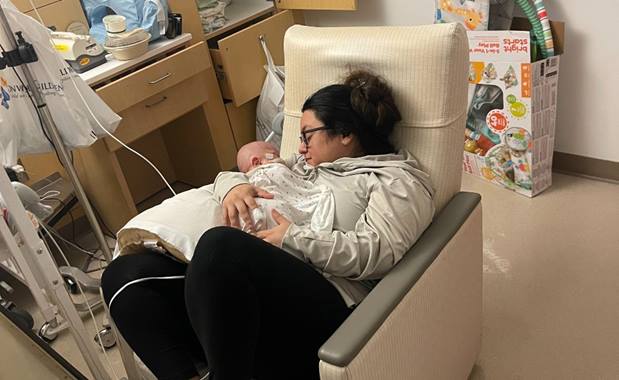 Daniel and mom