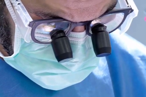 Dr. DaJusta in surgery