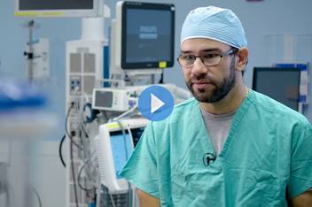 Daniel DaJusta, physician at Nationwide Children's Hospital in the section of Urology.