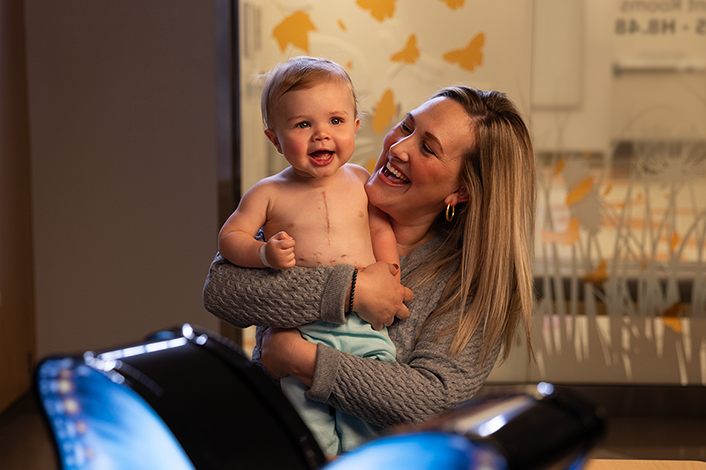 Raleigh and Mom