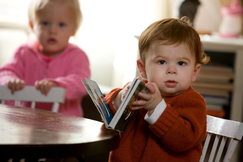 Reach Out and Read Boy Reading