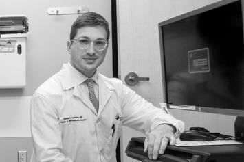 Dr. Lemelman in exam room