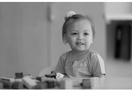 Nationwide Children's Hospital Patient Stock Photo