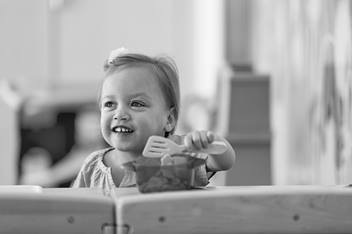 Nationwide Children's Hospital Patient Stock Photo