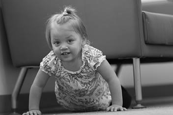 Nationwide Children's Hospital Patient Stock Photo