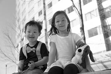 Nationwide Children's Hospital Patient Stock Photo