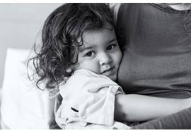 Nationwide Children's Hospital Patient Stock Photo