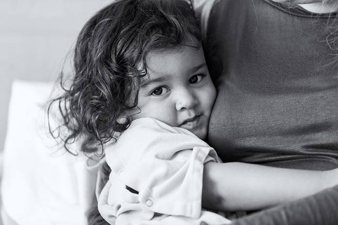 Nationwide Children's Hospital Patient Stock Photo