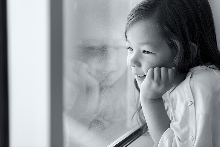 Nationwide Children's Hospital Patient Stock Photo