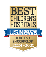 US News Badge Diabetes and Endocrinology