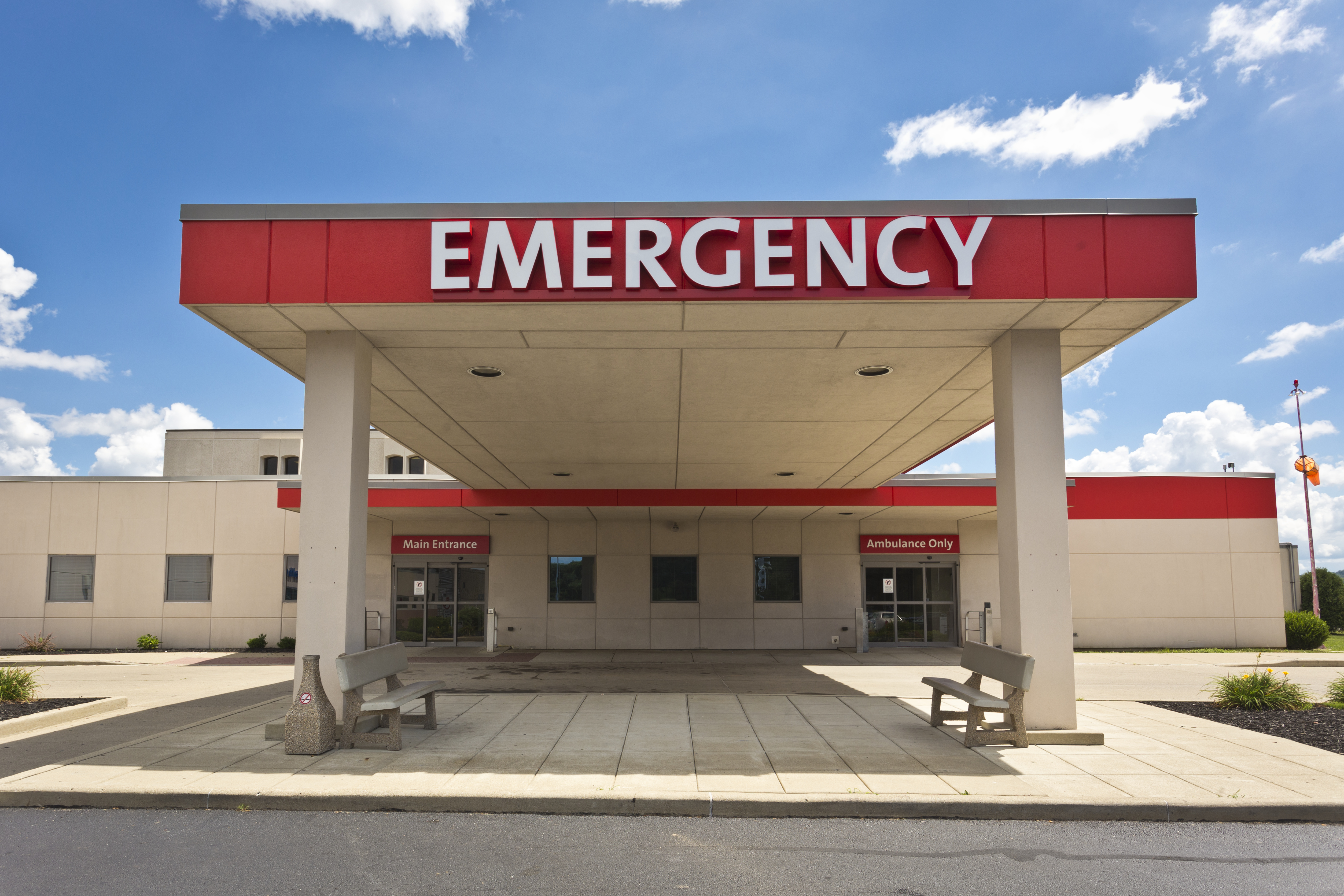Athens Emergency Department entrance