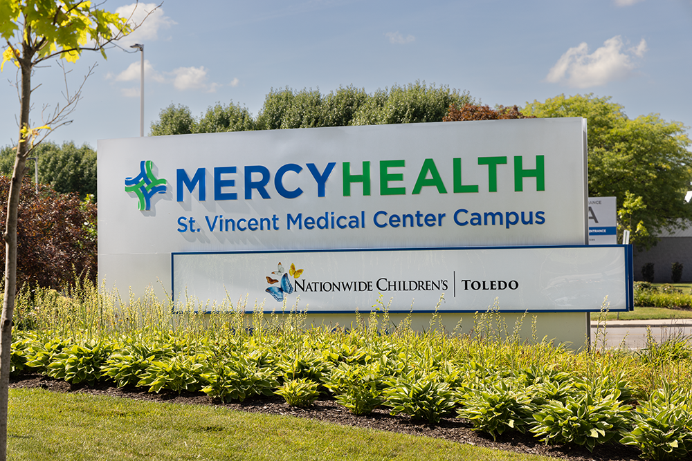 Nationwide Children's Hospital - Toledo sign