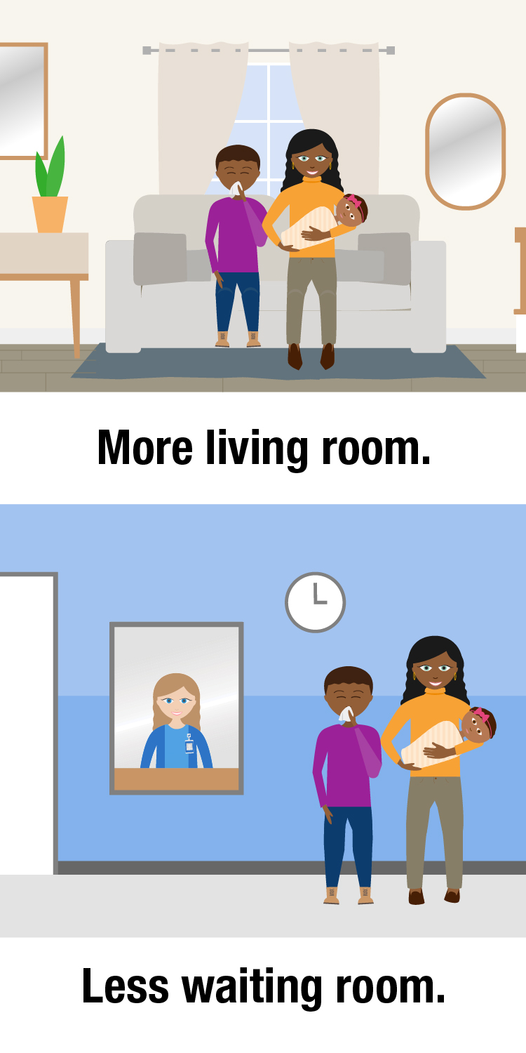 Save my spot graphic