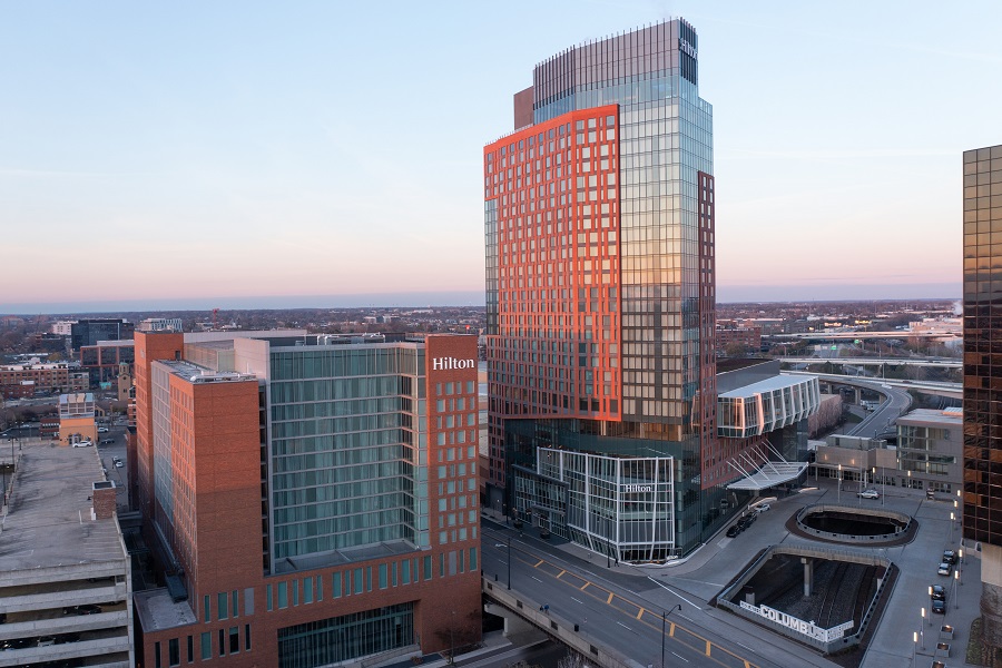 Hilton Columbus Downtown Exterior