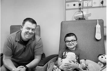 first boy to receive successful gene therapy at Nationwide Children's