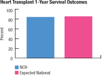 Heart Transplant 1 Year Survival Outcomes